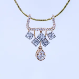 Geometric Drop Pendant