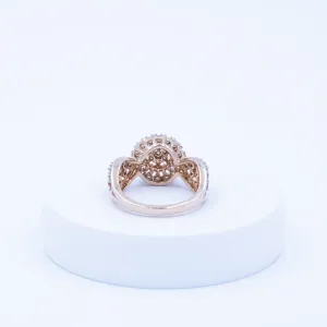 Classic Halo Silver Ring