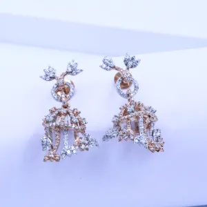 Designer Dome Jhumka Earrings