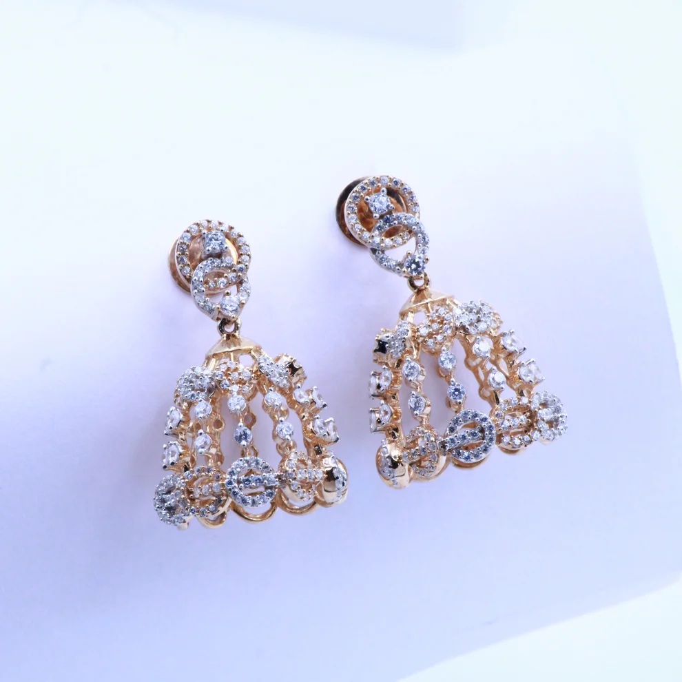 Classic Bell Jhumka Earrings